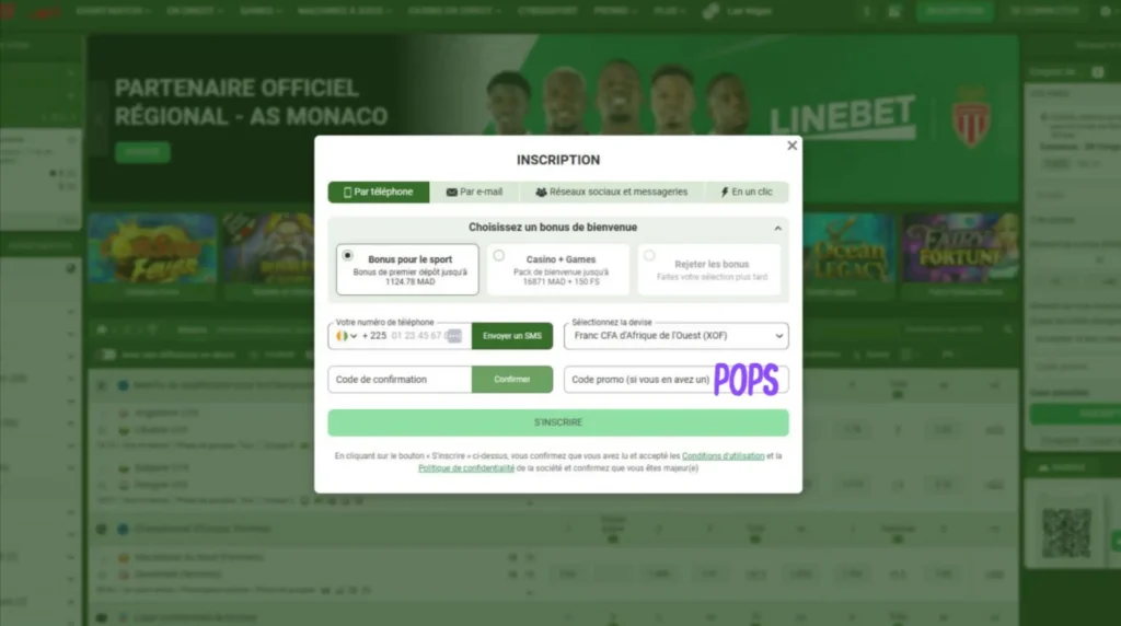 vérifier un coupon linebet